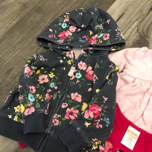 Gymboree / Carters/ Ralph Lauren Infant Girl Newborn Bundle of Shirts 0-3‎ m - Picture 6 of 9